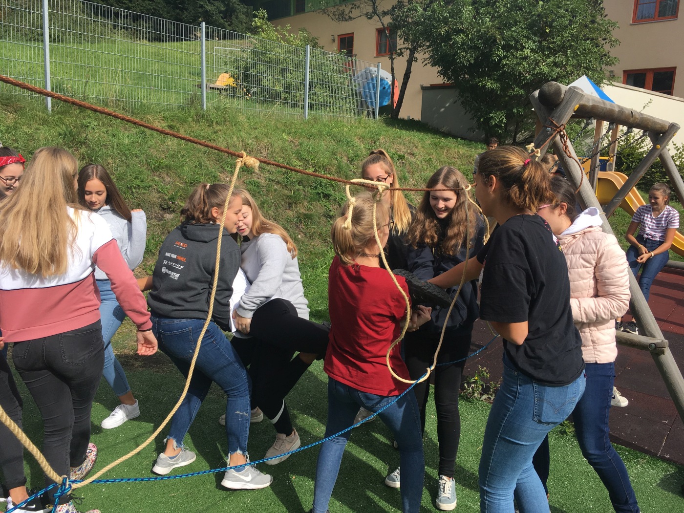 Aufeinander vertrauen