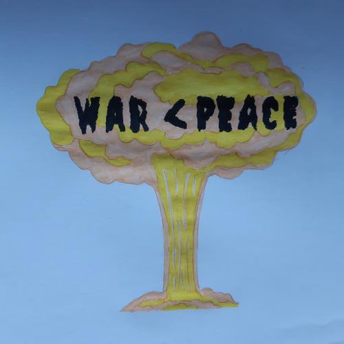 Graffiti gegen Terror