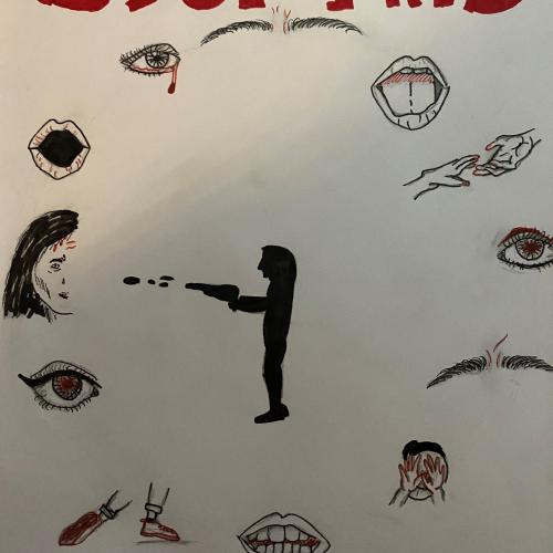 Graffiti gegen Terror