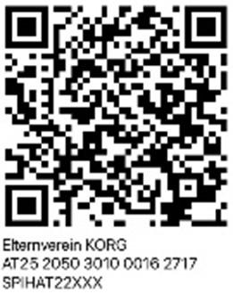 QR-Code für Mitgliedsbeitrag Elternverein