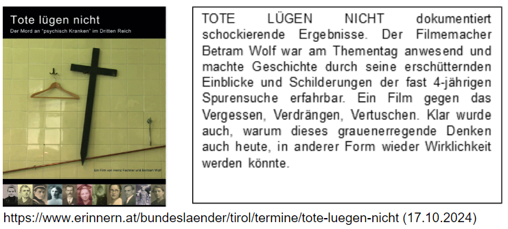 Tote lügen nicht